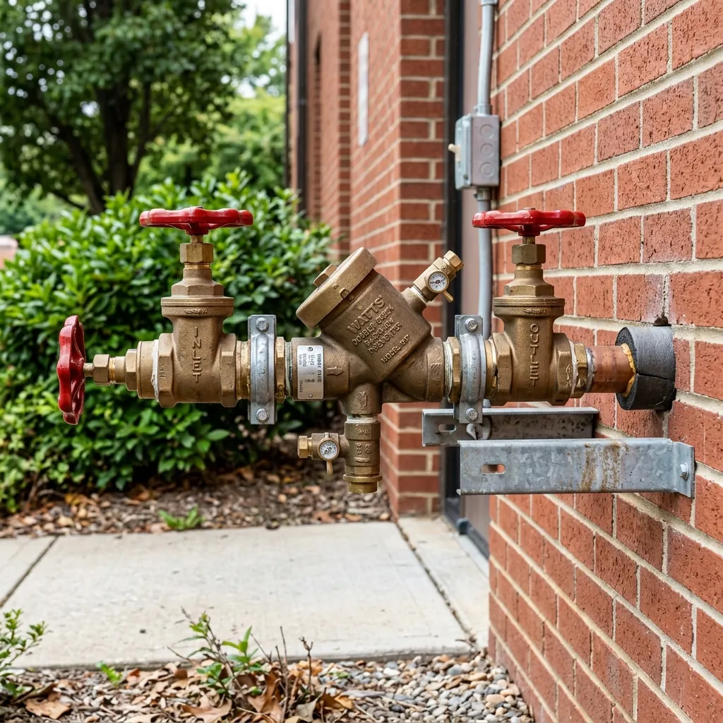 Backflow Prevention Plumber in Crystal City, TX
